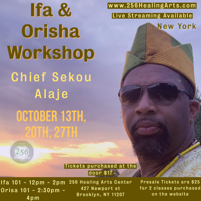  IFA &amp; ORISHA Workshop Series (Brooklyn, NY)