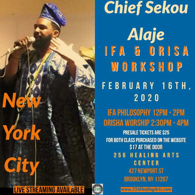 IFA &amp; ORISHA Workshop Series (Brooklyn, NY)