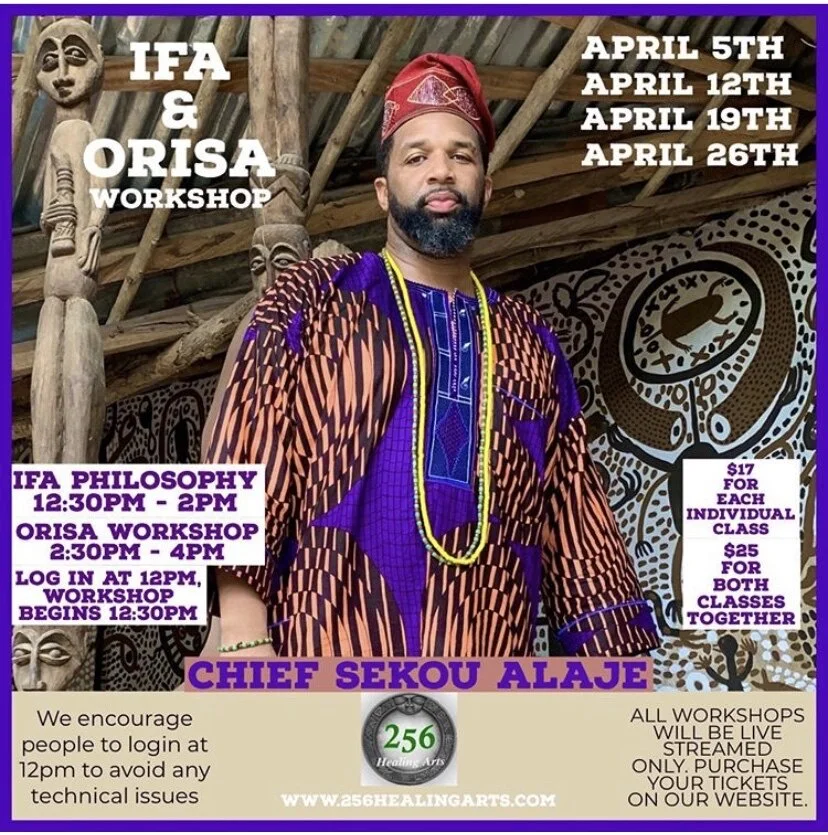 April Ifa &amp; orisa workshops