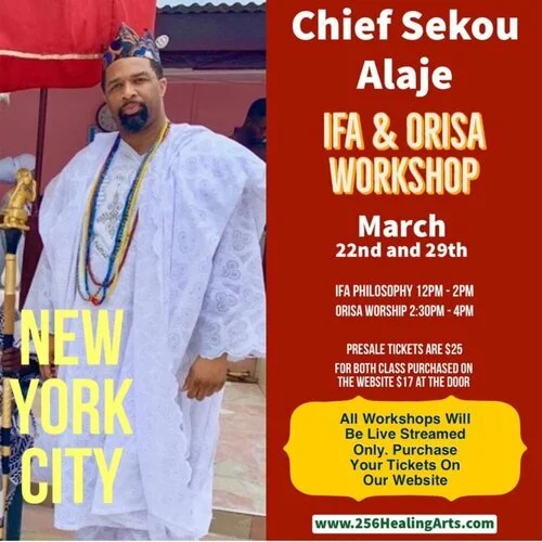 Ifa &amp; Orisa Workshops (Live Stream Only) March 2020