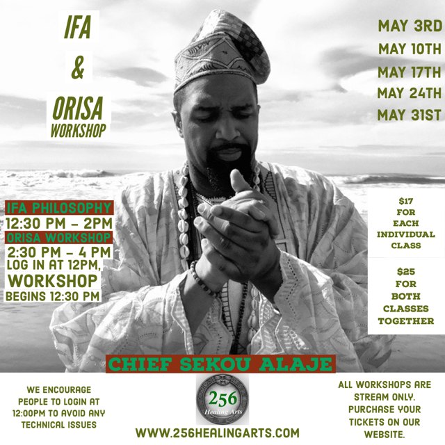 Ifa &amp; Orisa Workshop (Live Stream Only) Brooklyn, NY    