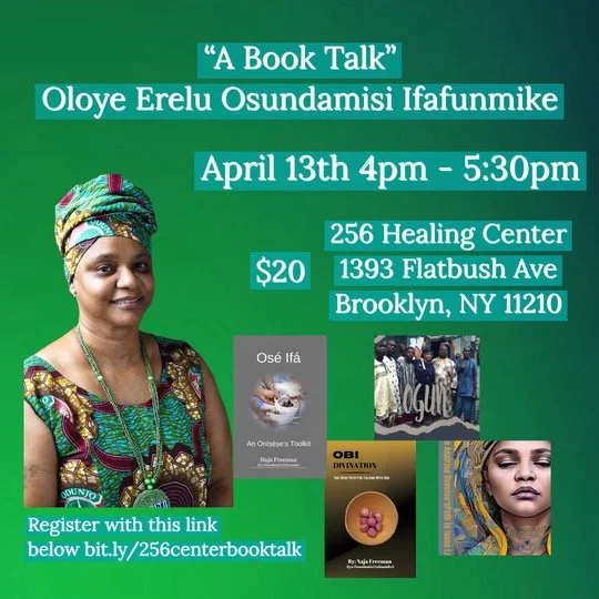 A Book Talk With Oloye Erelu Osundamisi Ifafunmike 