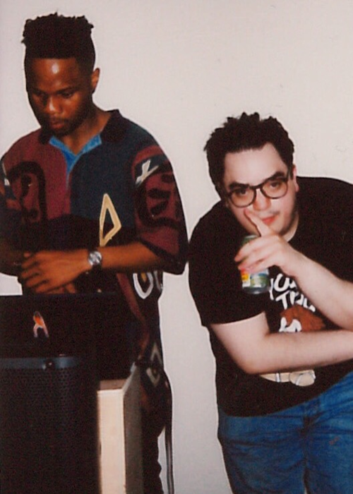 JUKE: Fat Tony DJing an afterparty at my apartment on 4.1.16