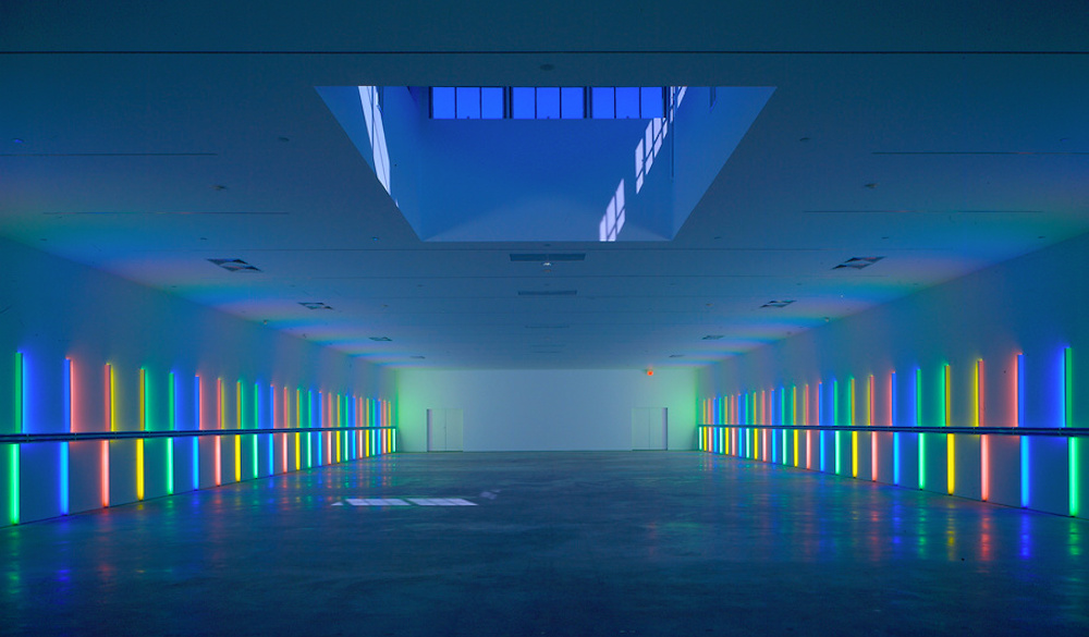 Dan Flavin Installation | Photo: Hickey-Robertson