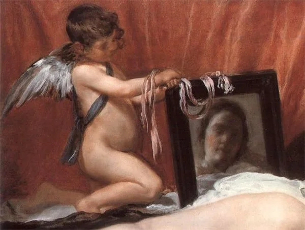  Detail of Rokeby Venus , c. 1647–51. 