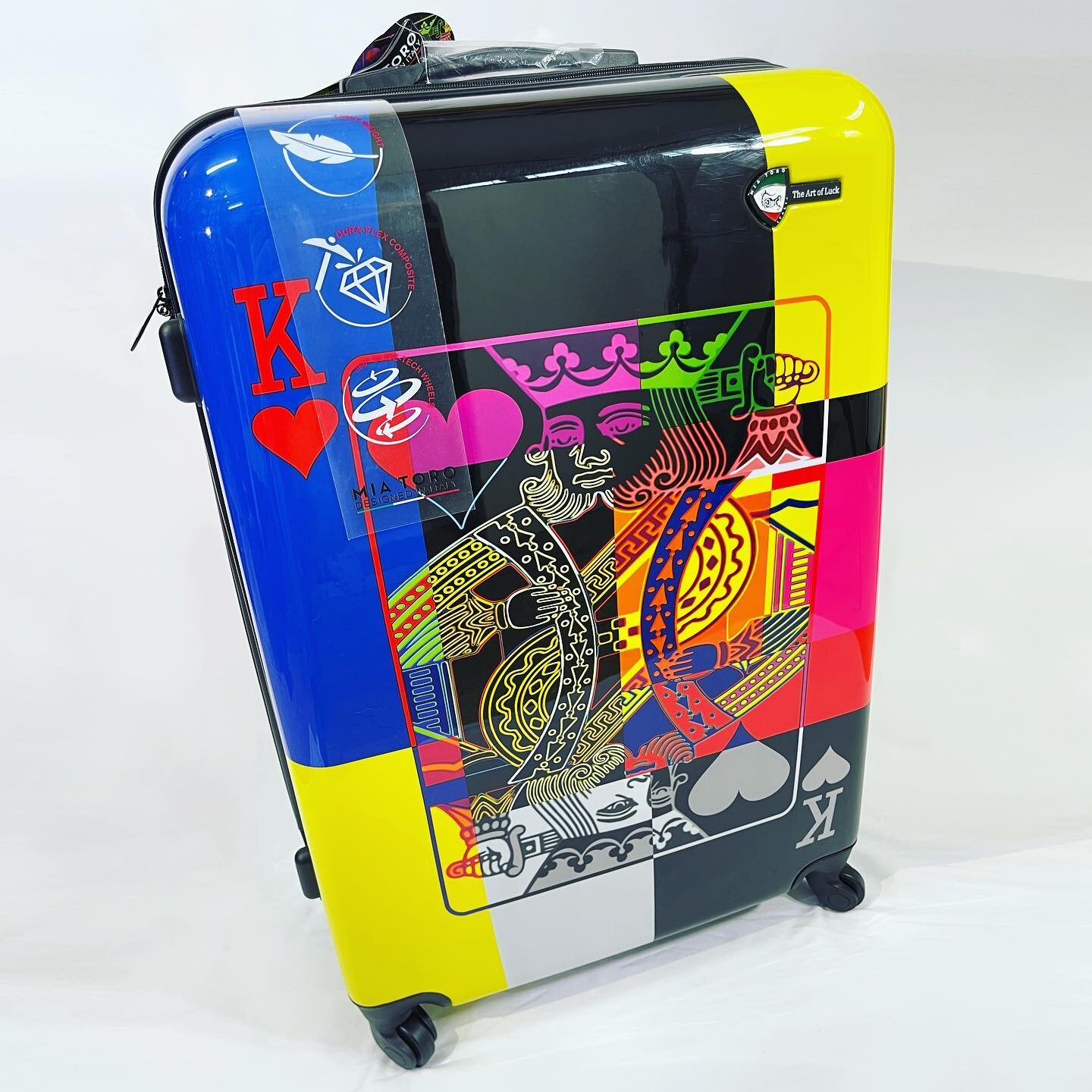 You guys wanna hear a crazy story?!? 

So back in 2017, I was approached by a luggage company to do a collaboration and use my artwork on their hardshell style luggage. I ended up agreeing and signing a contract. A couple months went by and after not