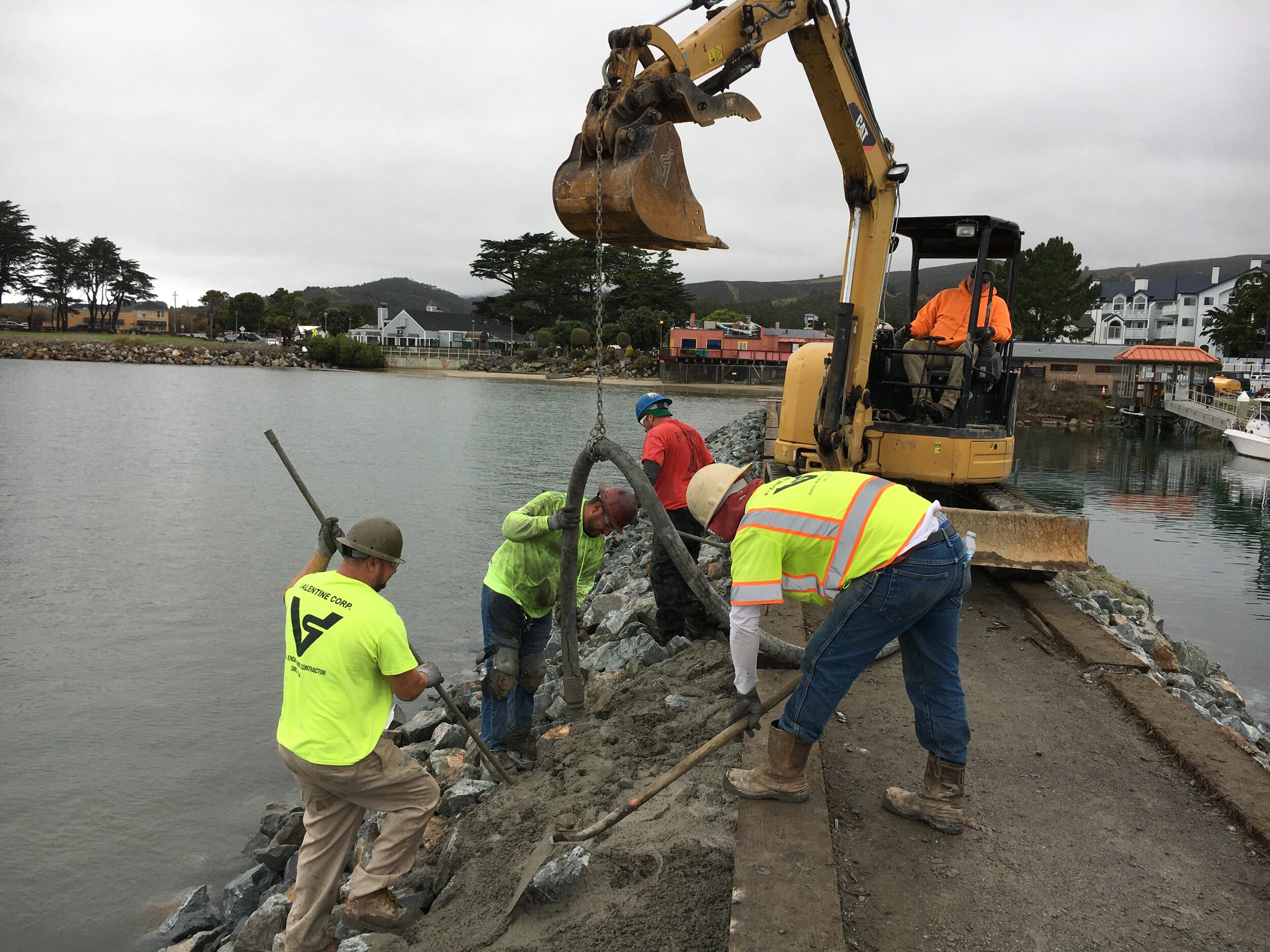   Welcome To Valentine Corporation   Project: Pillar Point Fishing Pier Rehabilitation  If It's Difficult Or Unusual, Call Us!   Contact Us  