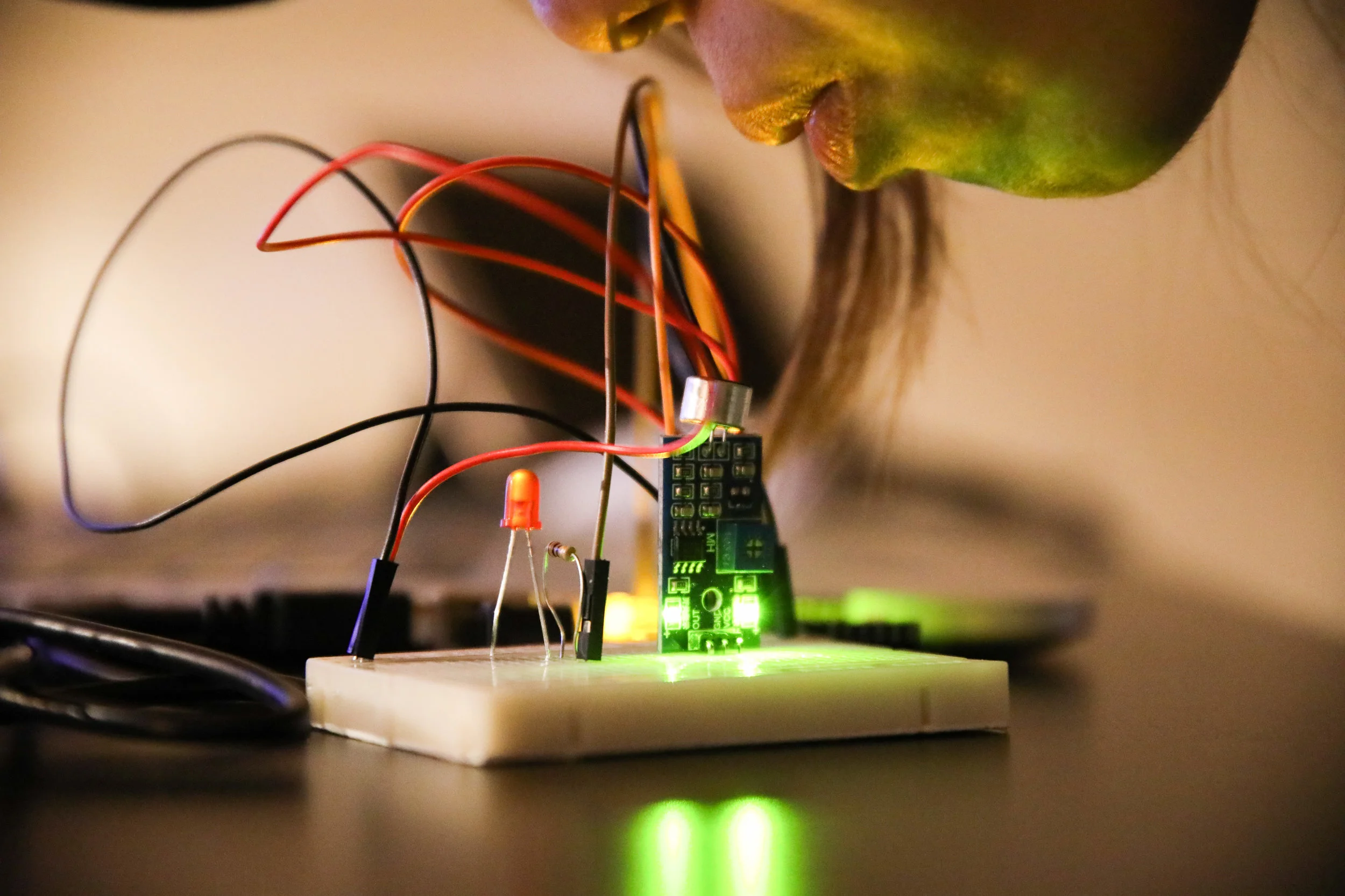 Sound Detector in previous prototypes