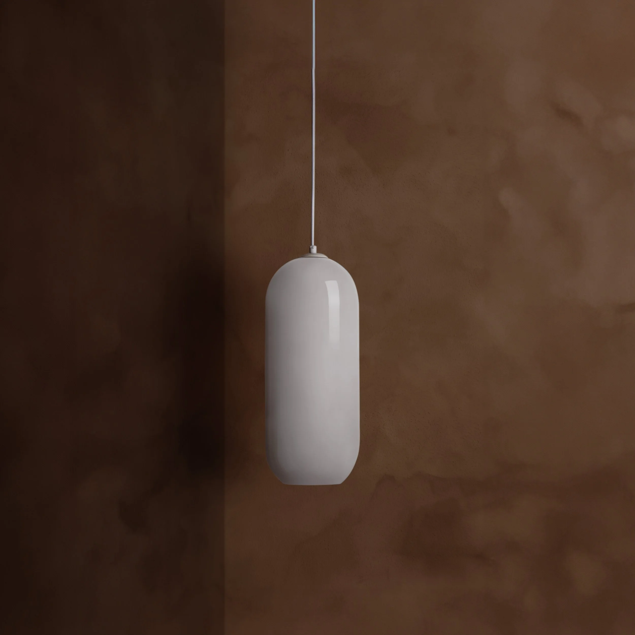 Capsule Pendant - Alabaster