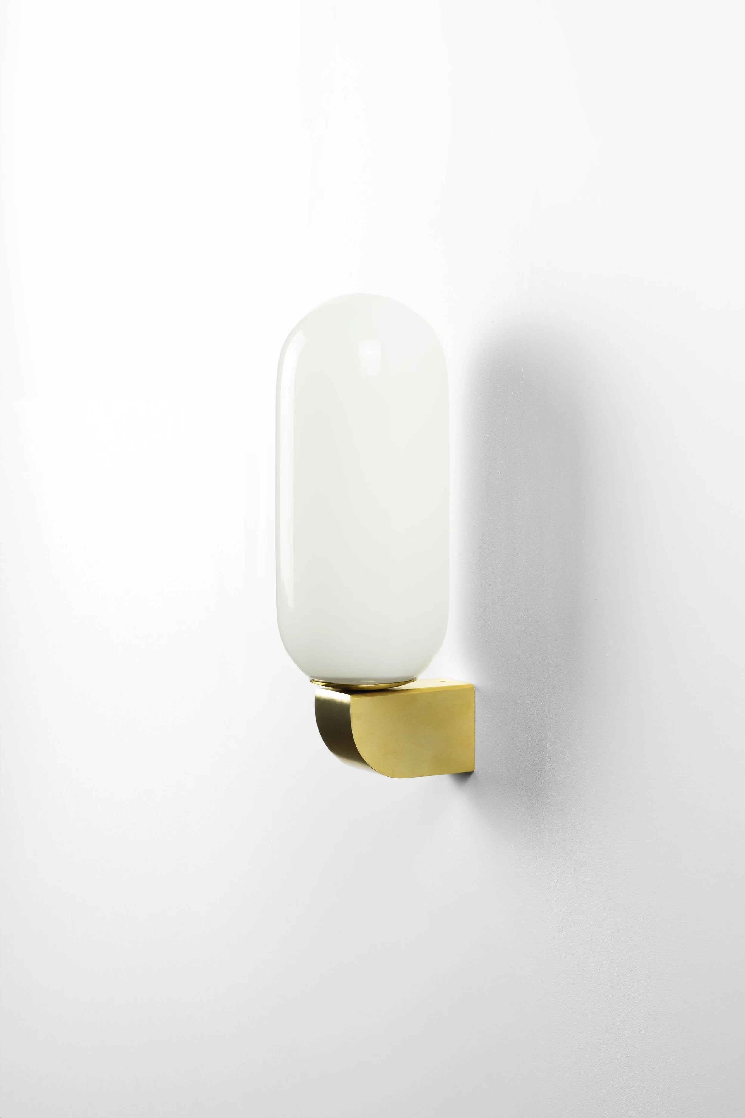 Capsule Wall - Alabaster // Brass