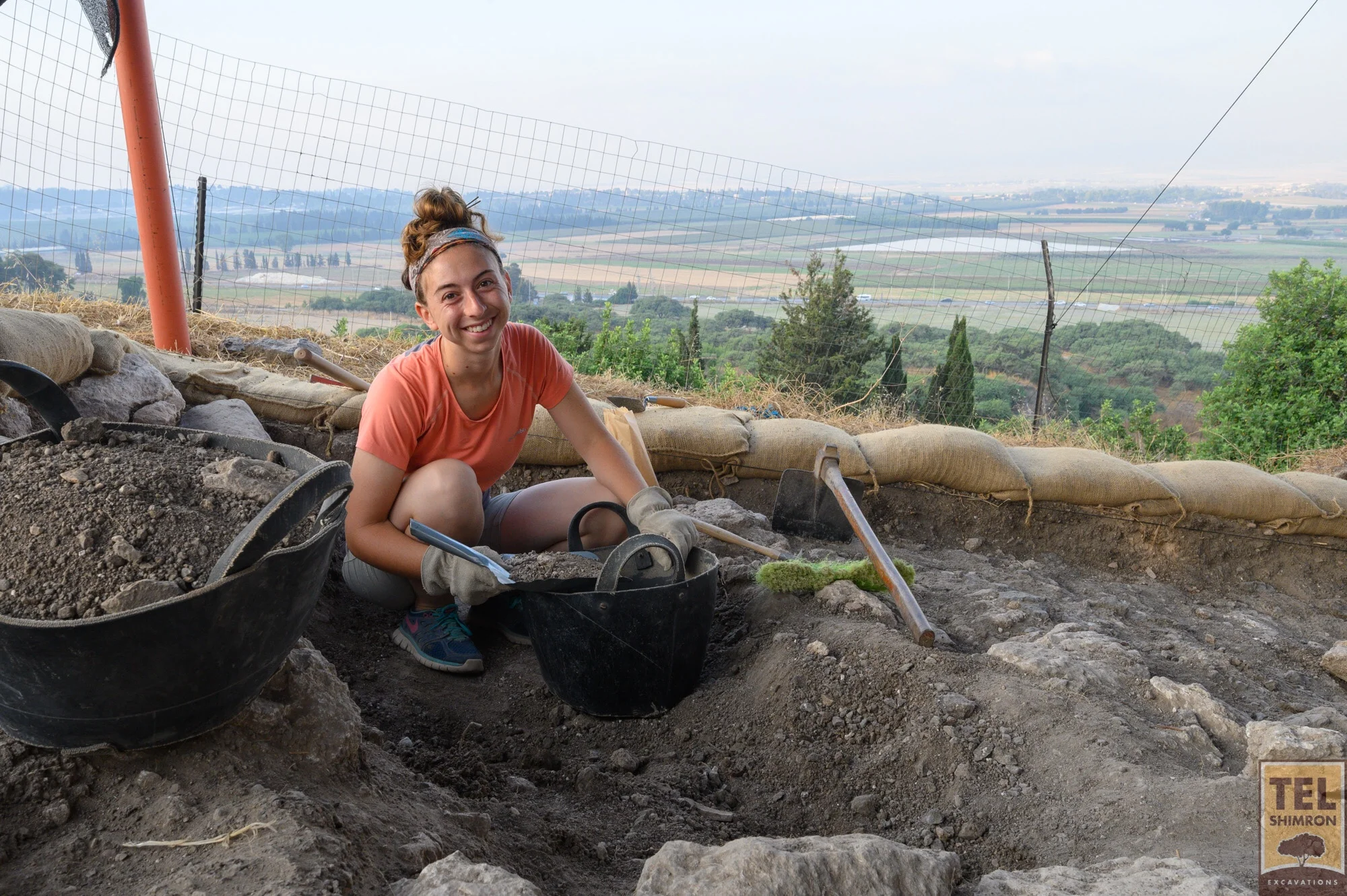 Excavating in Grid 33
