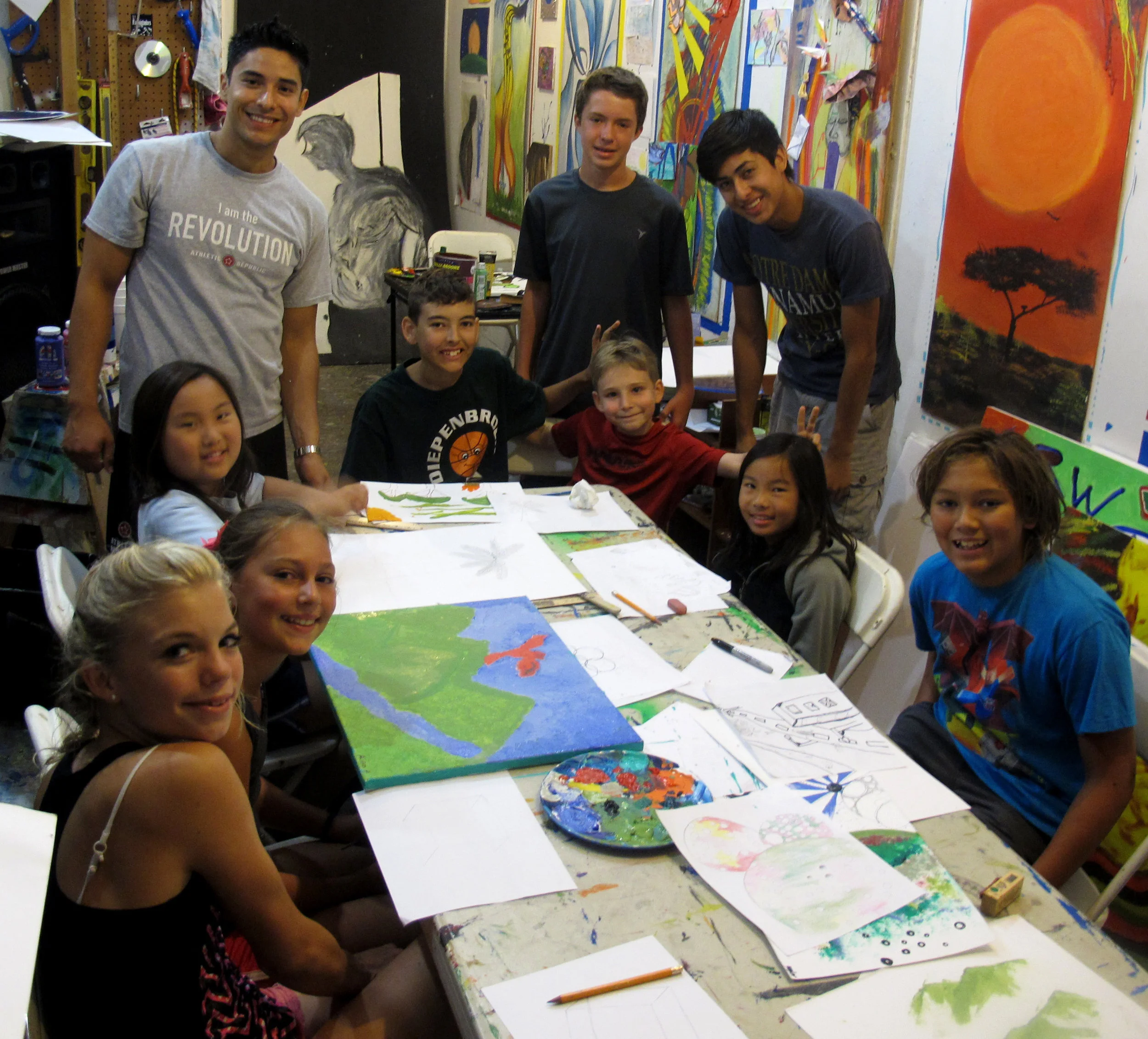 High School Art Classroom Ideas