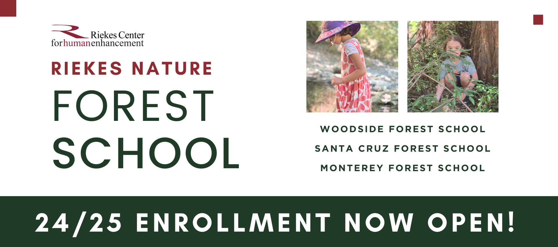 Forest School Enrollment Open