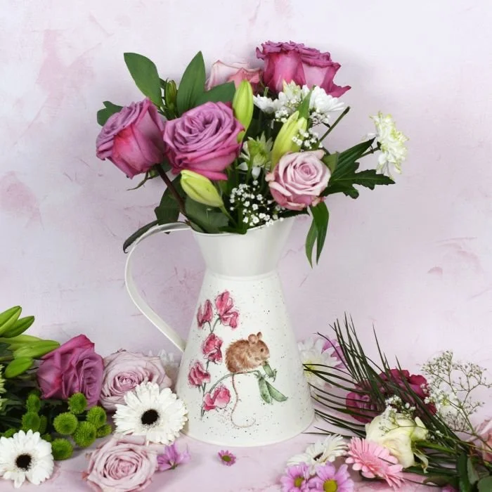 'The Pea Thief' Mouse Flower Jug
