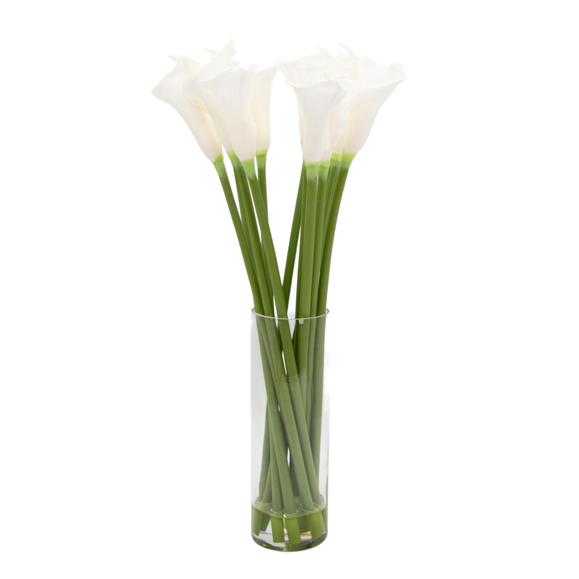 Real Touch Calla Lillies Vase 60cm