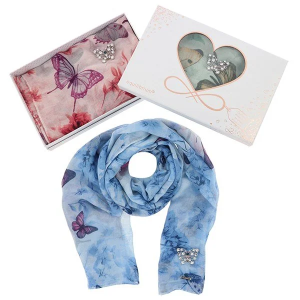 Butterfly Garden Scarf and Brooch Set.jpg