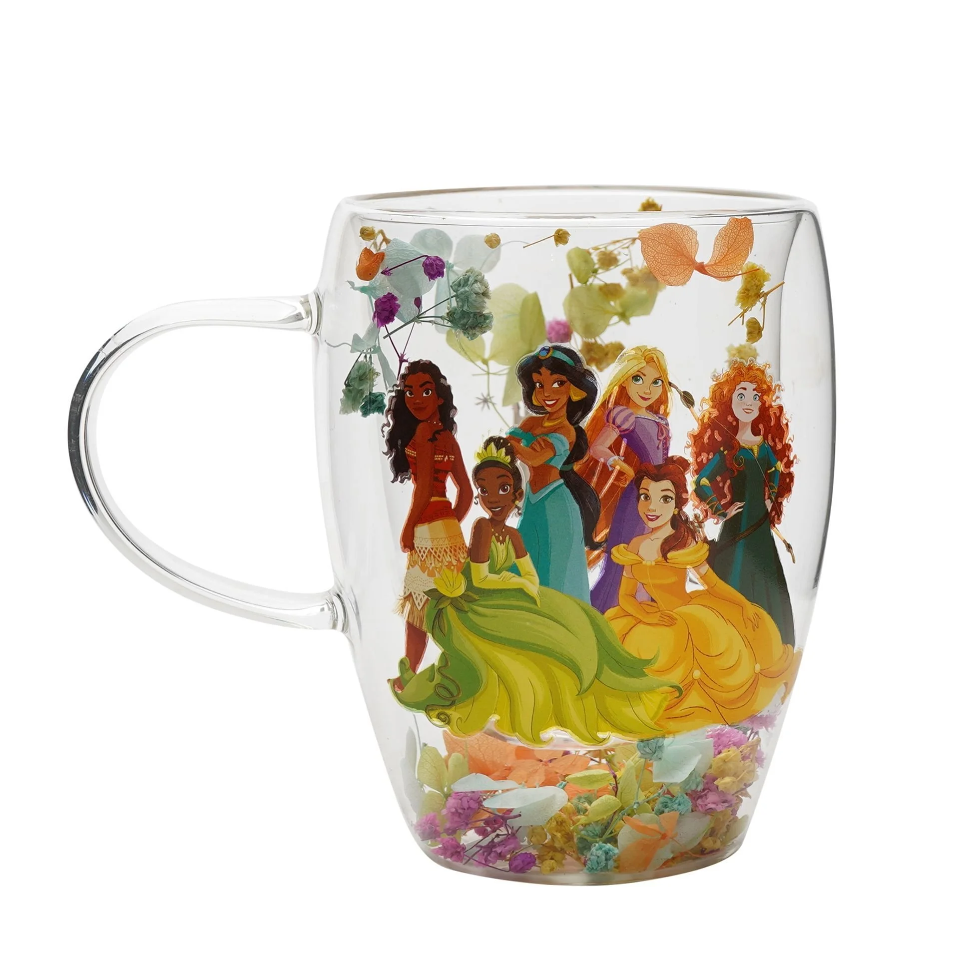 Disney Princess Decoration Glass Mug