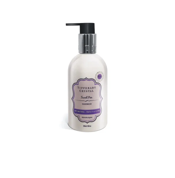 Tipperary Crystal Antibacterial Hand Wash - Sweet Pea