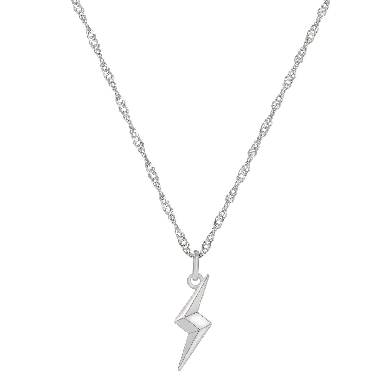 TC LIGHTENING - Drop Bolt Pendant Silver