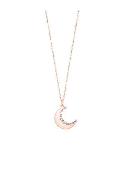 tipperary crystal half moon pendant