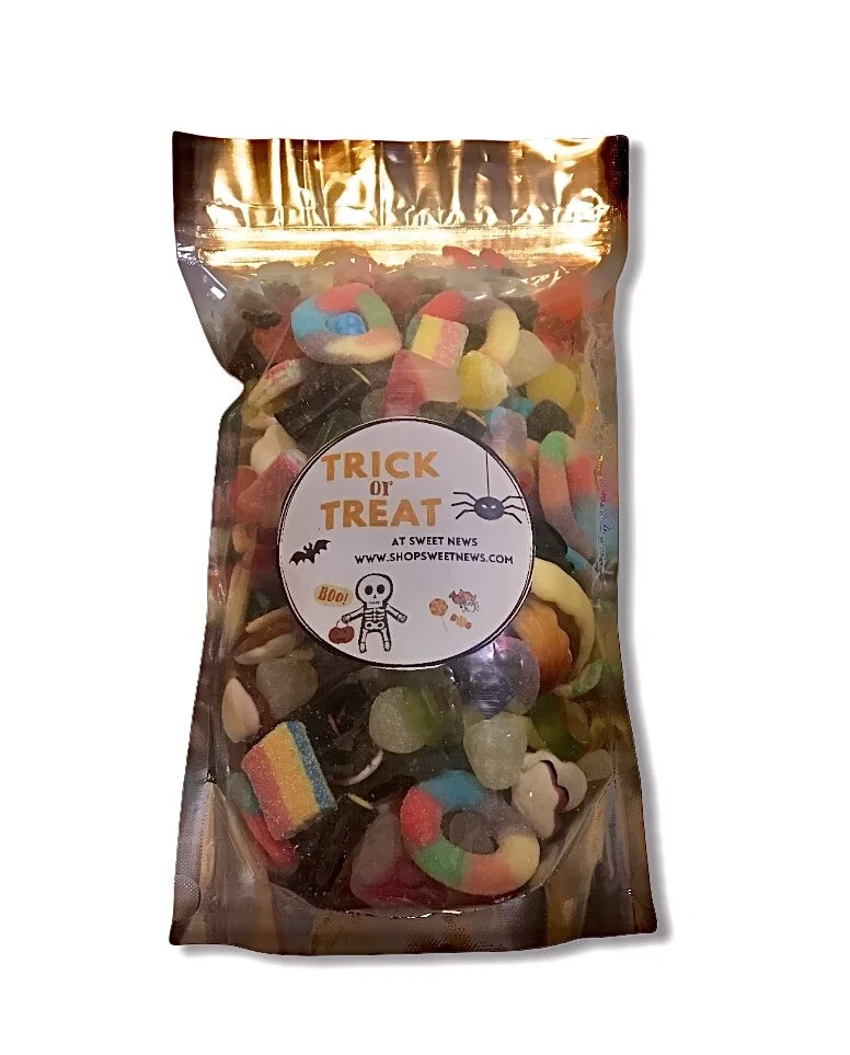 halloween pick and mix pouch