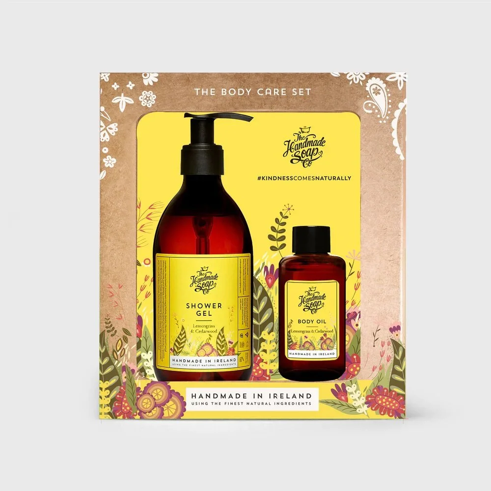 THE BODY CARE SET - LEMONGRASS & CEDARWOOD