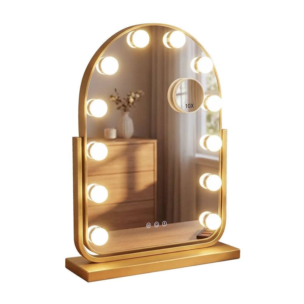 Hollywood Bulb Arch Vanity Mirror