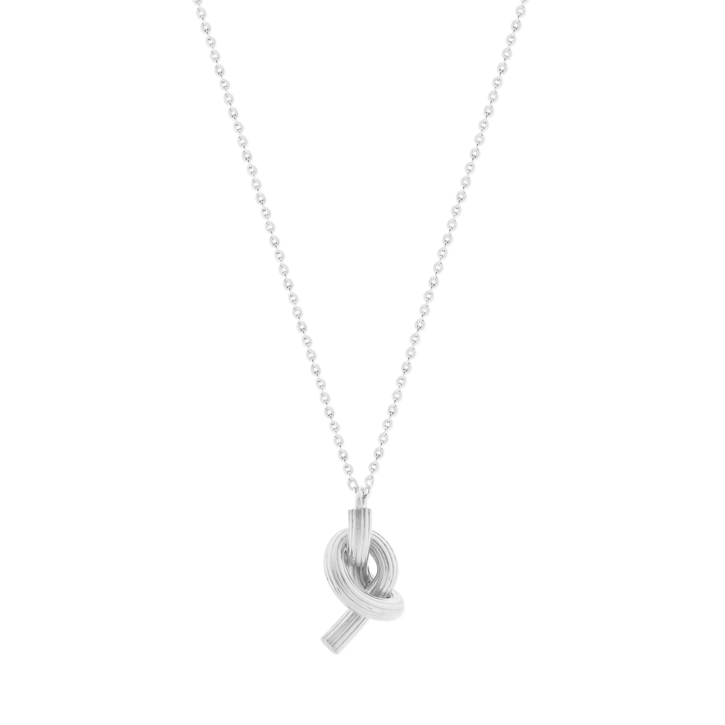 TC LOVE KNOT – KNOT PENDANT SILVER