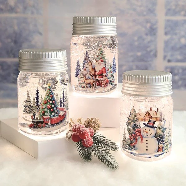 LED Jar Spinner 14cm 3 Asso