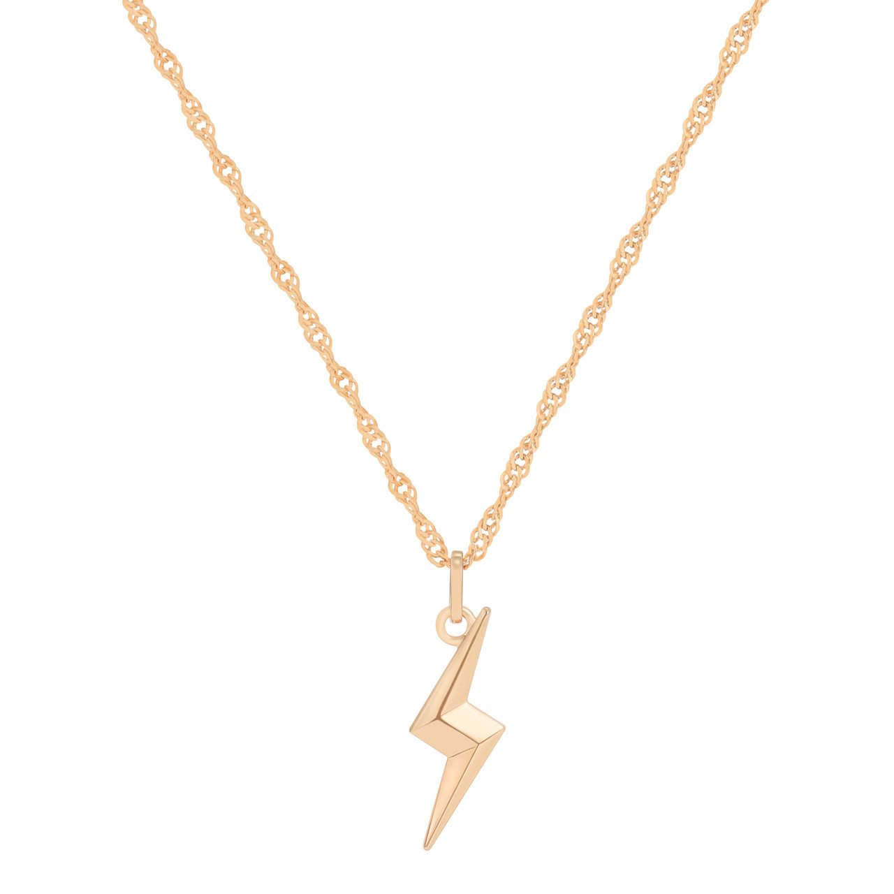 TC LIGHTENING - Drop Bolt Pendant Gold