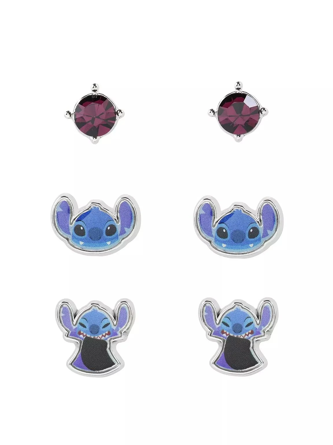 Disney Lilo & Stitch Trio Earring Set