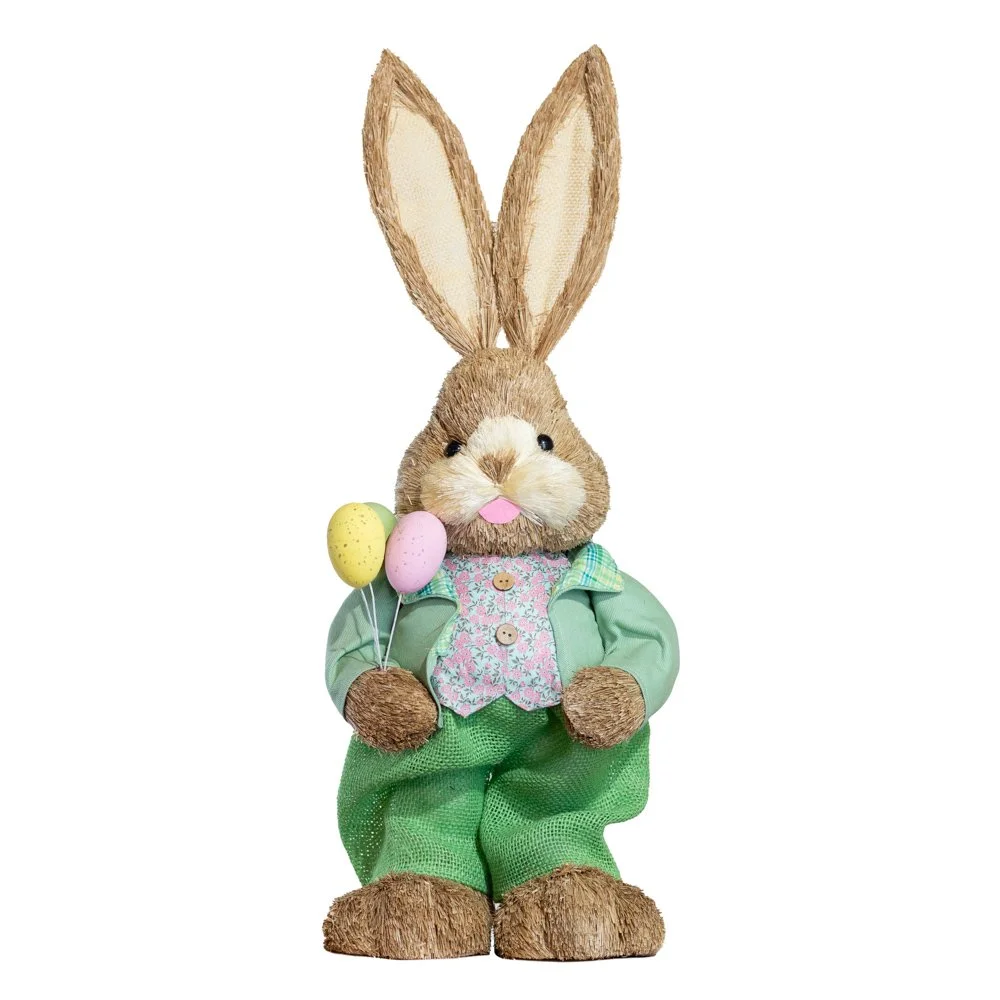 Easter Bunny Boy with Eggs 65cm