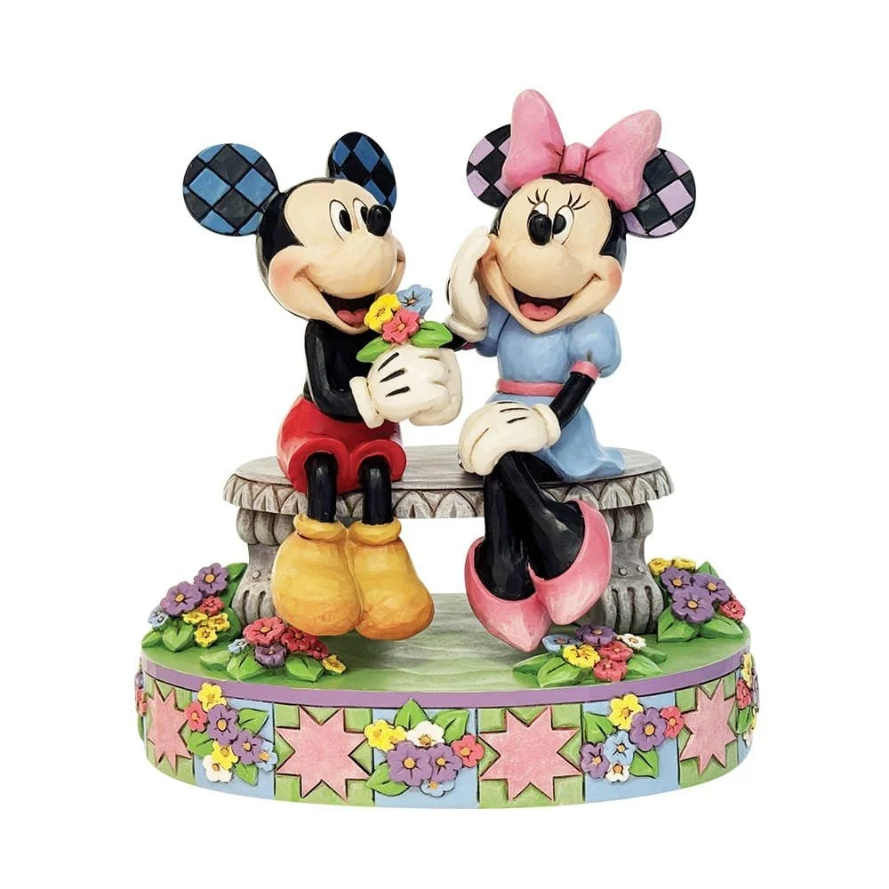 Mickey & Minnie Spring Bench