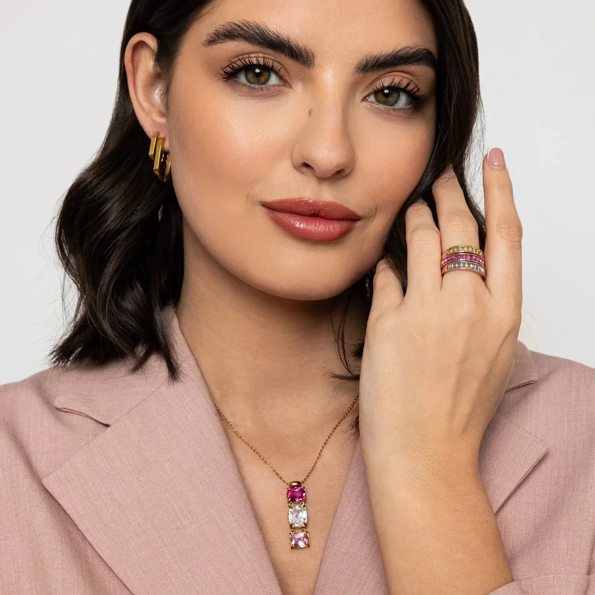 KNIGHT AND DAY Elianna Rose Tones Pendant