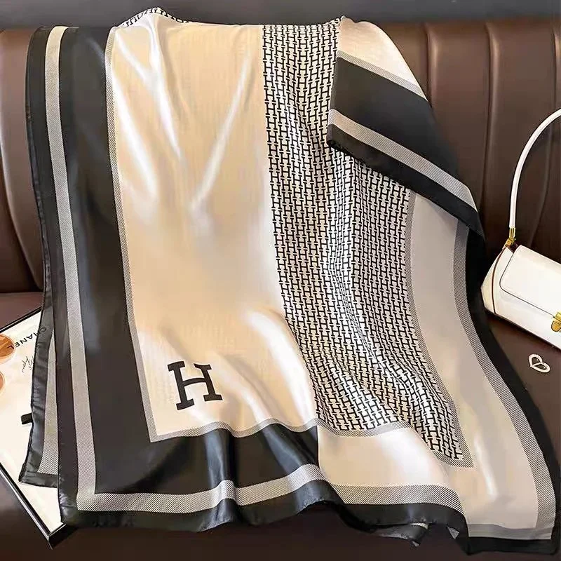 Hermes Inspired Designer inspired Silk touch Scarves