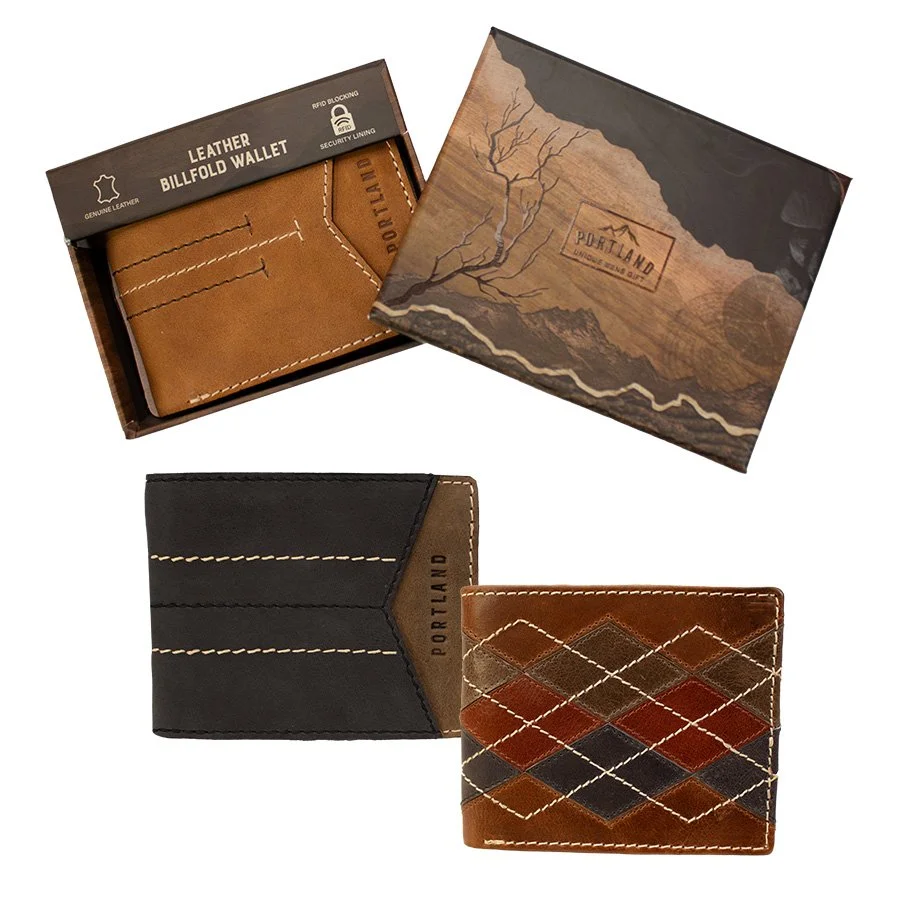 Genuine Leather Wallet With RFID