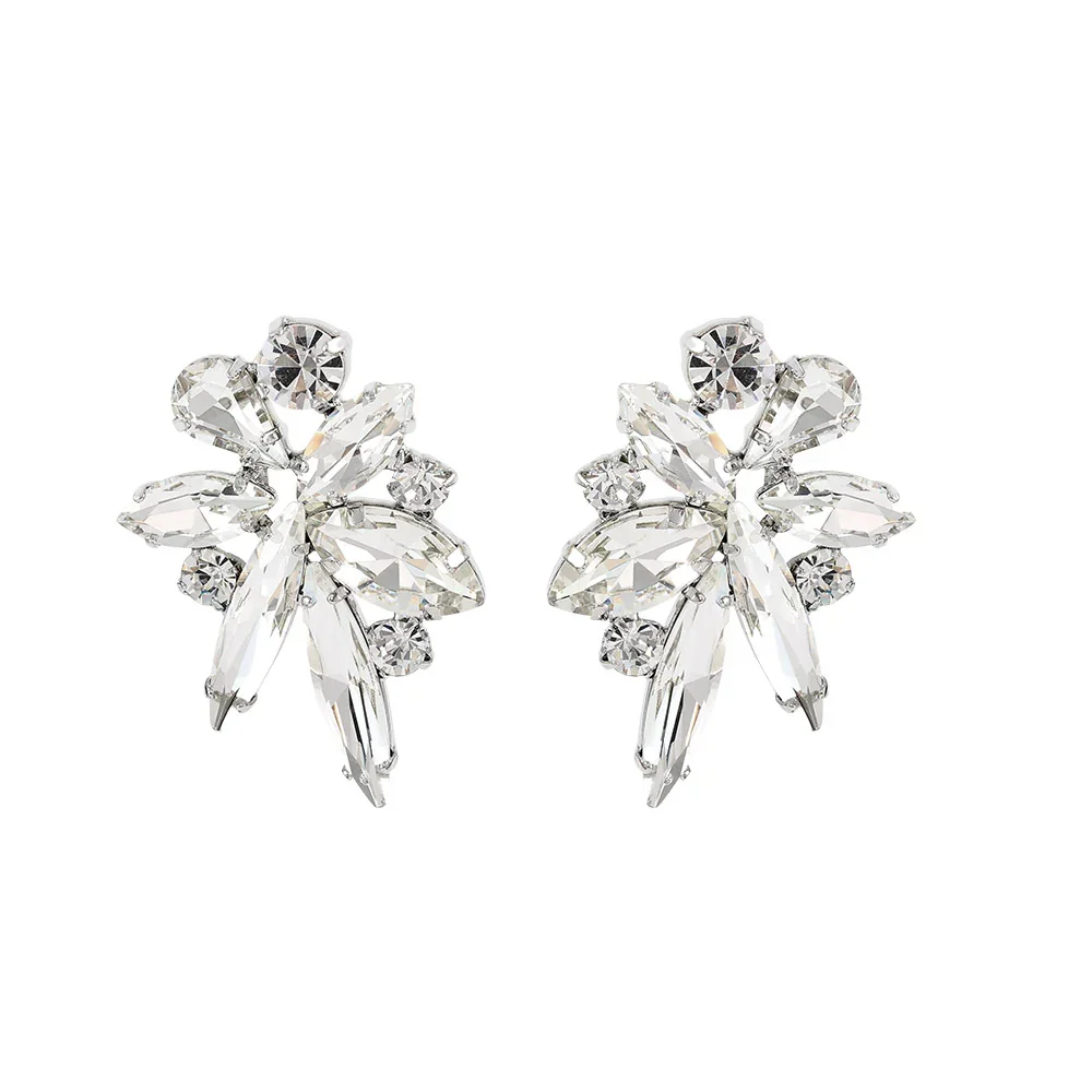 Knight and Day Amani Clear Crystal Earrings