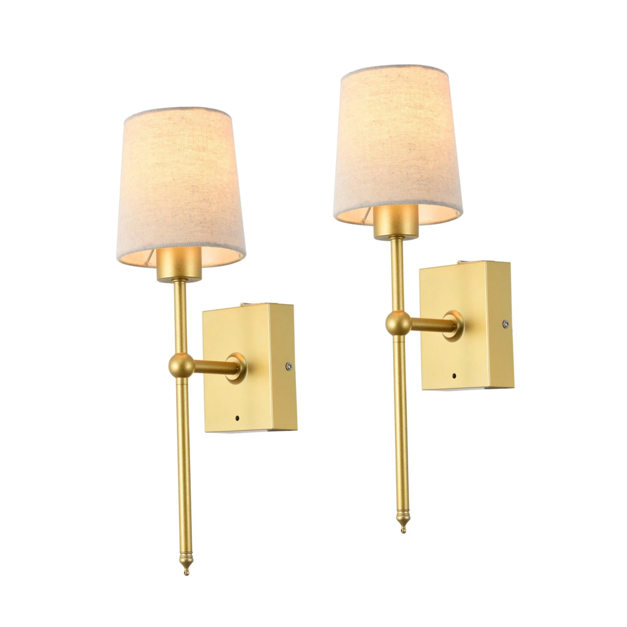 Madison Set of 2 USB rechargeable Wall Lights