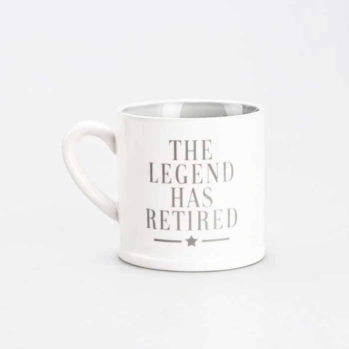 LEGEND RETIREMENT MUG
