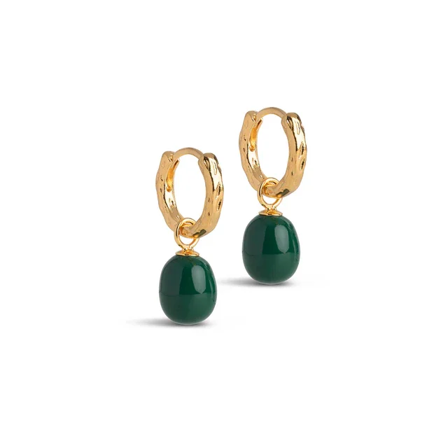 Hoops_Significant_Enamel-Earrings-E429G-Petrol_Green.webp