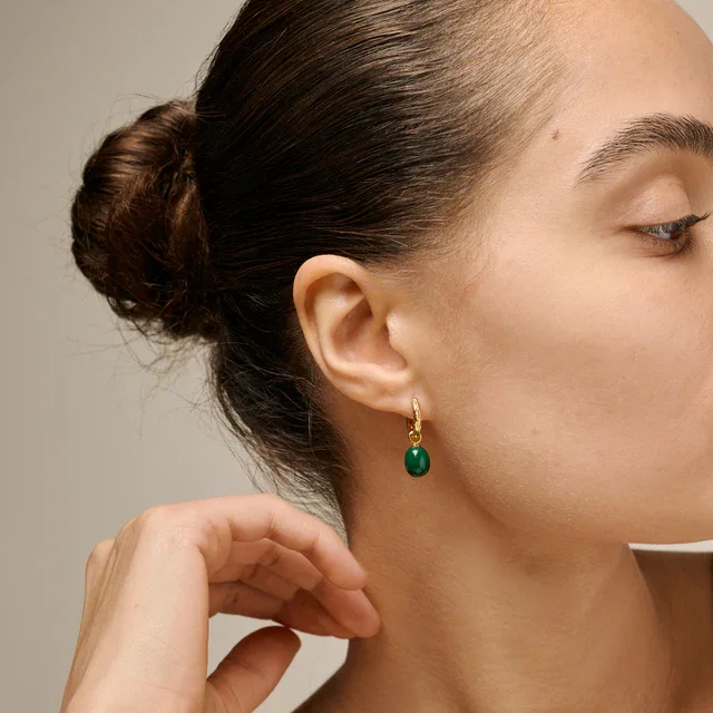 Hoops_Significant_Enamel-Earrings-E429G-Petrol_Green-1.webp