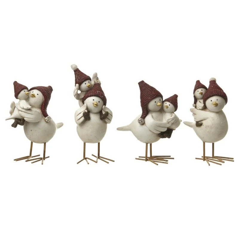 Mother Birds With Baby Bird