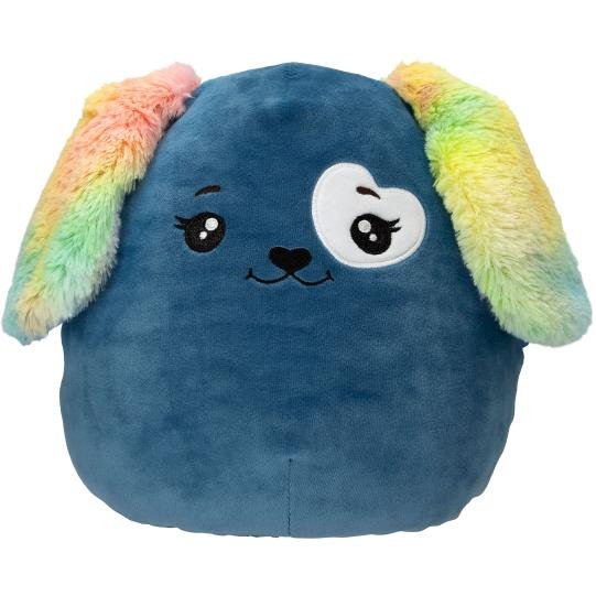 Ylvi Swoppies Rainbow-Eared Plush Pup - 20 cm