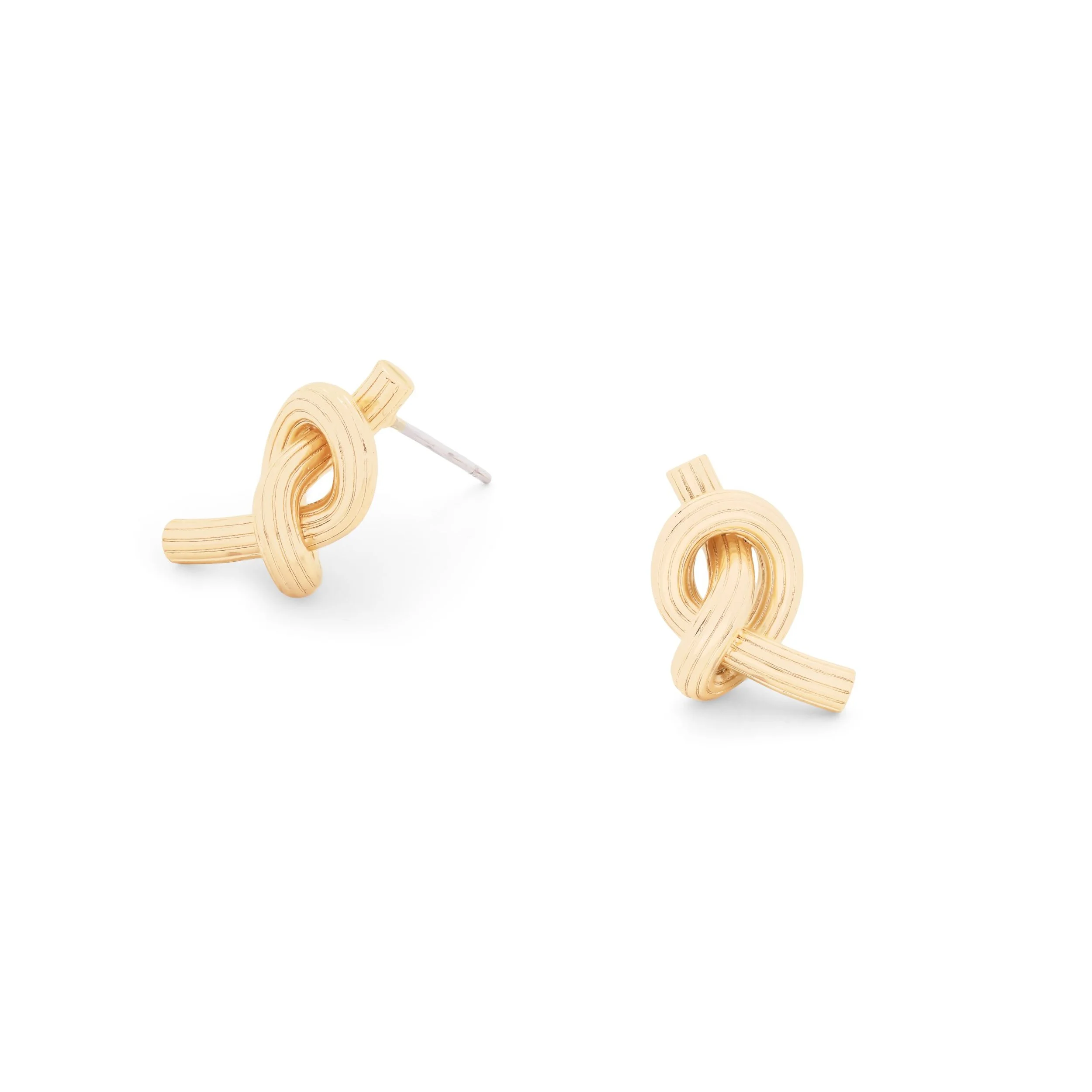 TC LOVE KNOT – KNOT STUD EARRINGS GOLD
