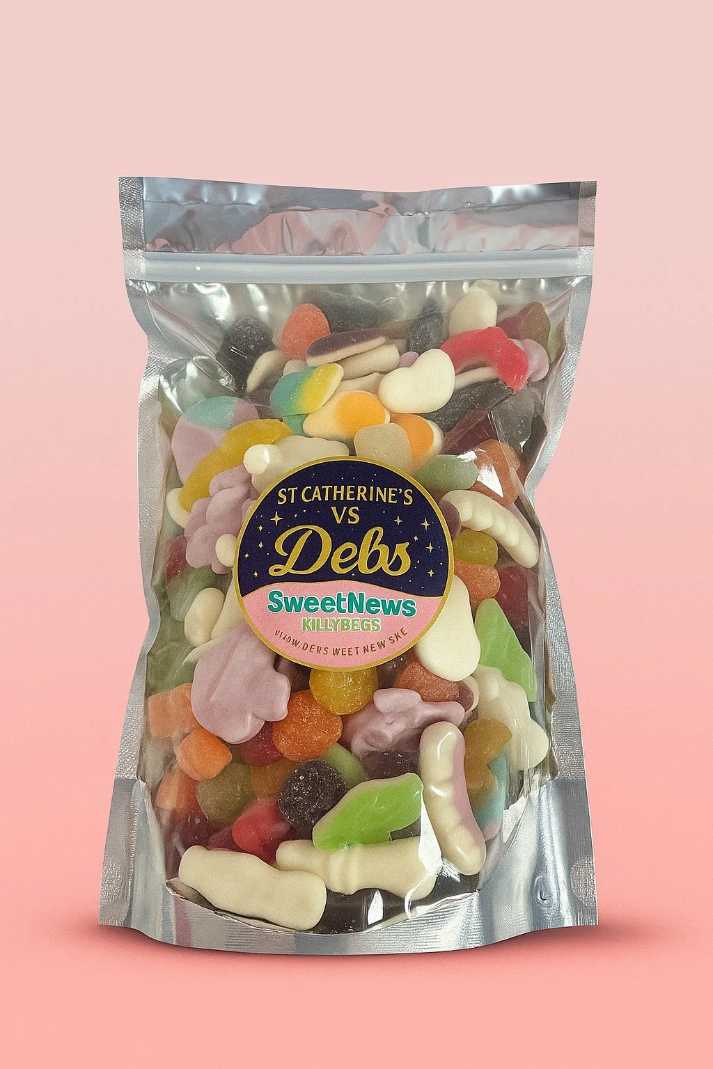 St Caherines VS Debs pick and mix pouch