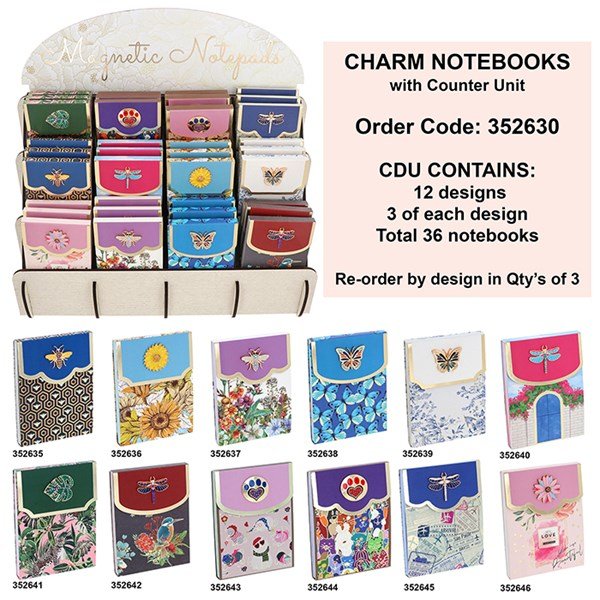 Enchanting Charm Notebooks Collection