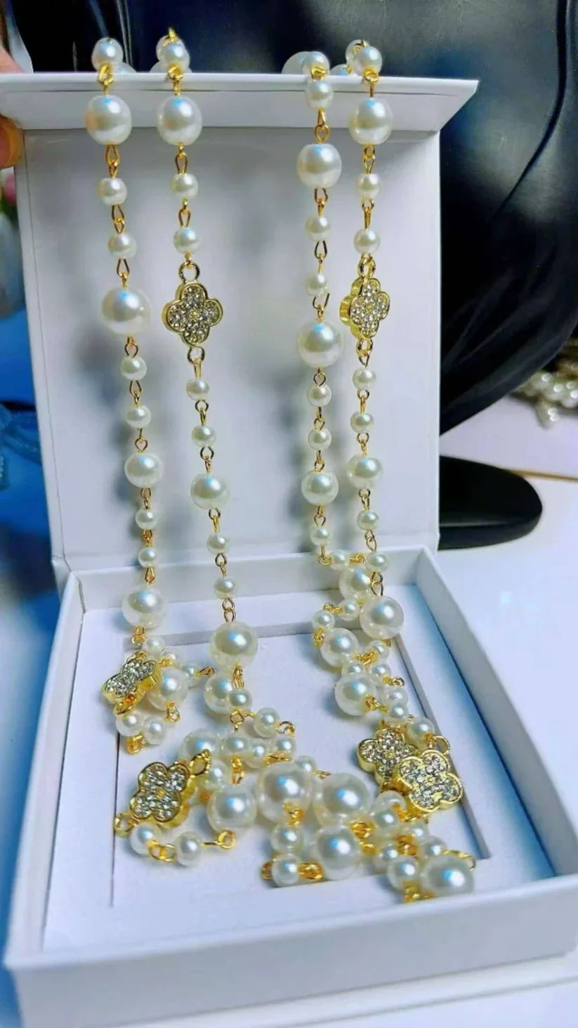 The Alhambra Pearl Cascade Necklace