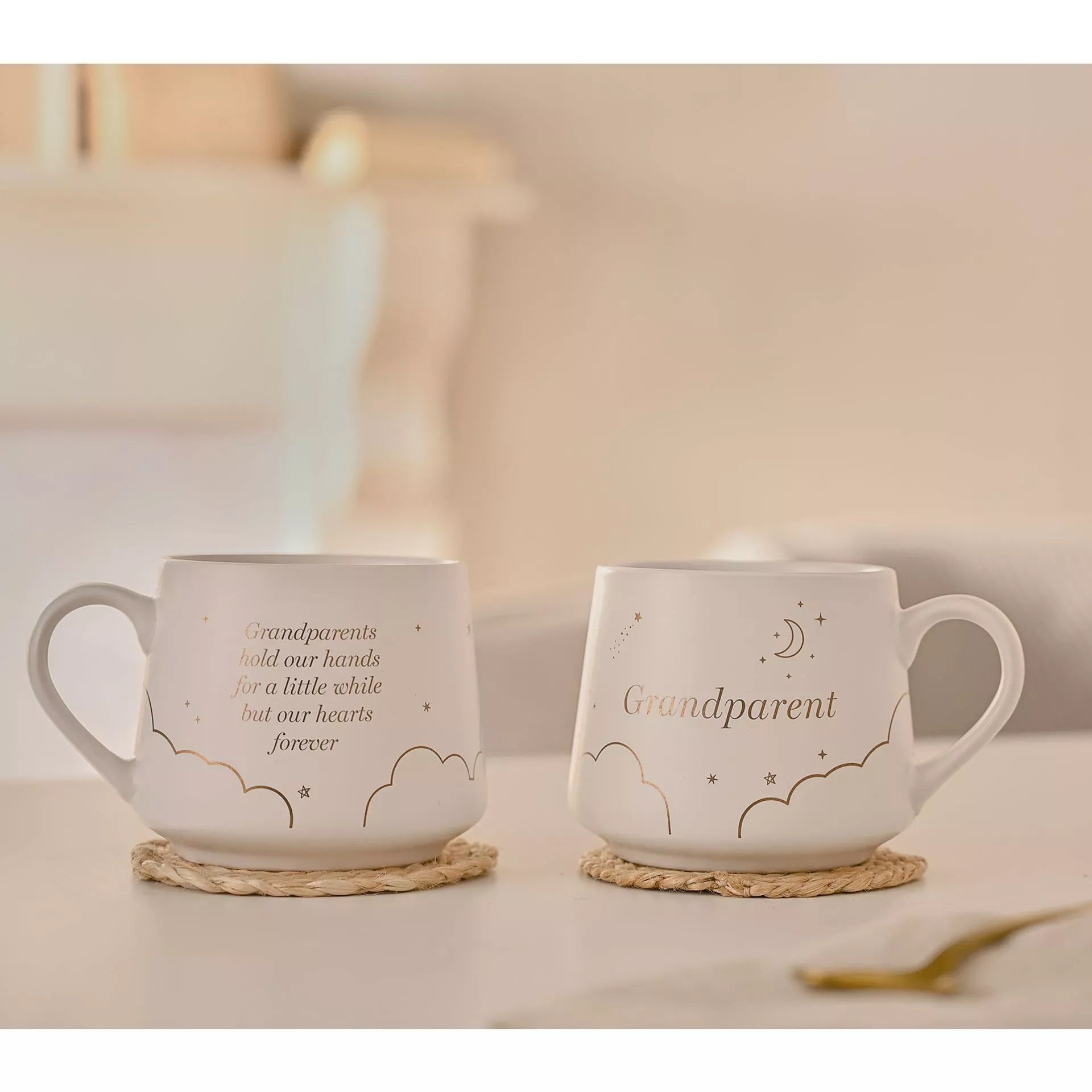 Bambino Set of 2 Mugs - New Grandparents