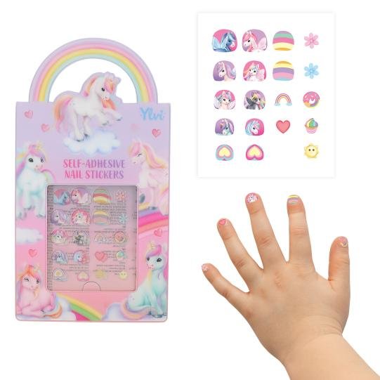 Magical Unicorn Nail Stickers for Kids