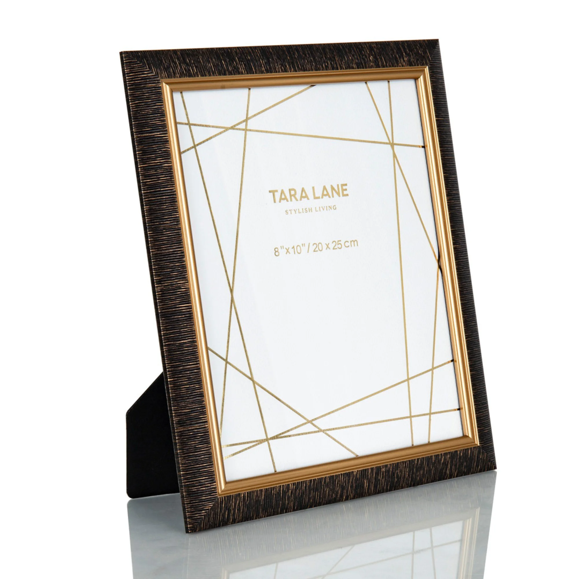 Stanford Walnut/Gold Photo Frame 8x10